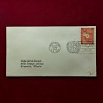 FDC:- United Nations 1958 “Economic and Social Council (ECOSOC)” 8¢ - New York, October 24, 1958