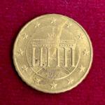 Federal Republic of Germany 10 Euro Cent 1st map 2002 Coin