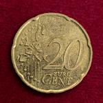 Federal Republic of Germany 20 Euro Cent 1st map 2003 Coin