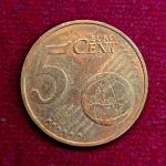 Federal Republic of Germany 5 Euro Cent 2012 Coin