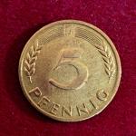 Federal Republic of Germany 5 Pfennig 1949 Coin