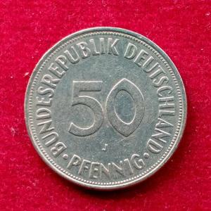 Federal Republic of Germany 50 Pfennig 1974 Coin