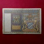 Federal state of Bavaria (Germany) 100 Mark 1922 Banknote