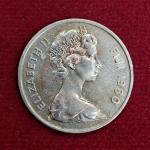 Fiji 10 Cents Elizabeth II 1980 Coin
