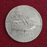 Fiji 5 Cents - Elizabeth II 1969 Coin