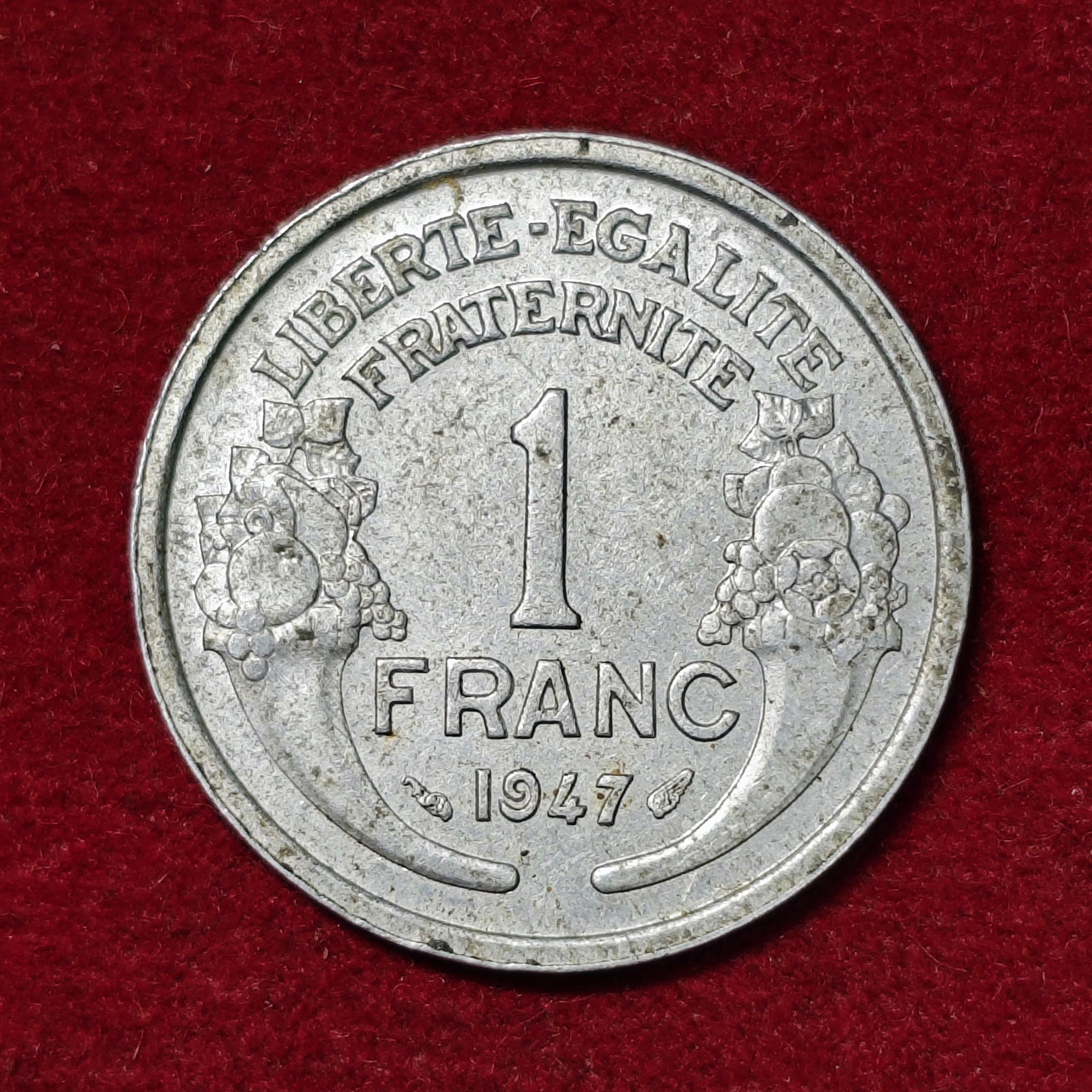 France 1 Franc 1947 Coin