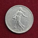 France 1/2 Franc signature "O. Roty" 1965 Coin