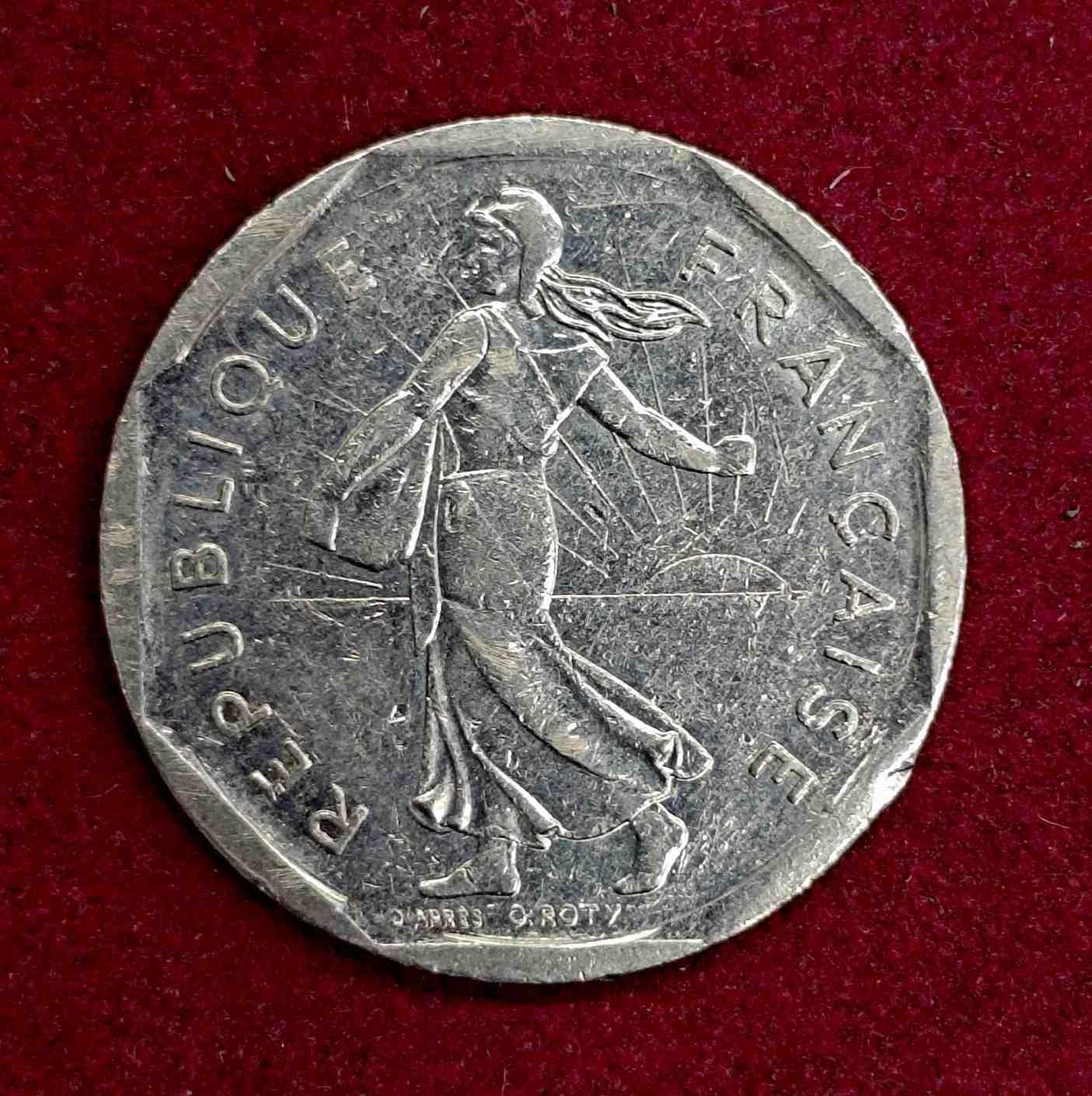 France 2 Francs 1981 Coin