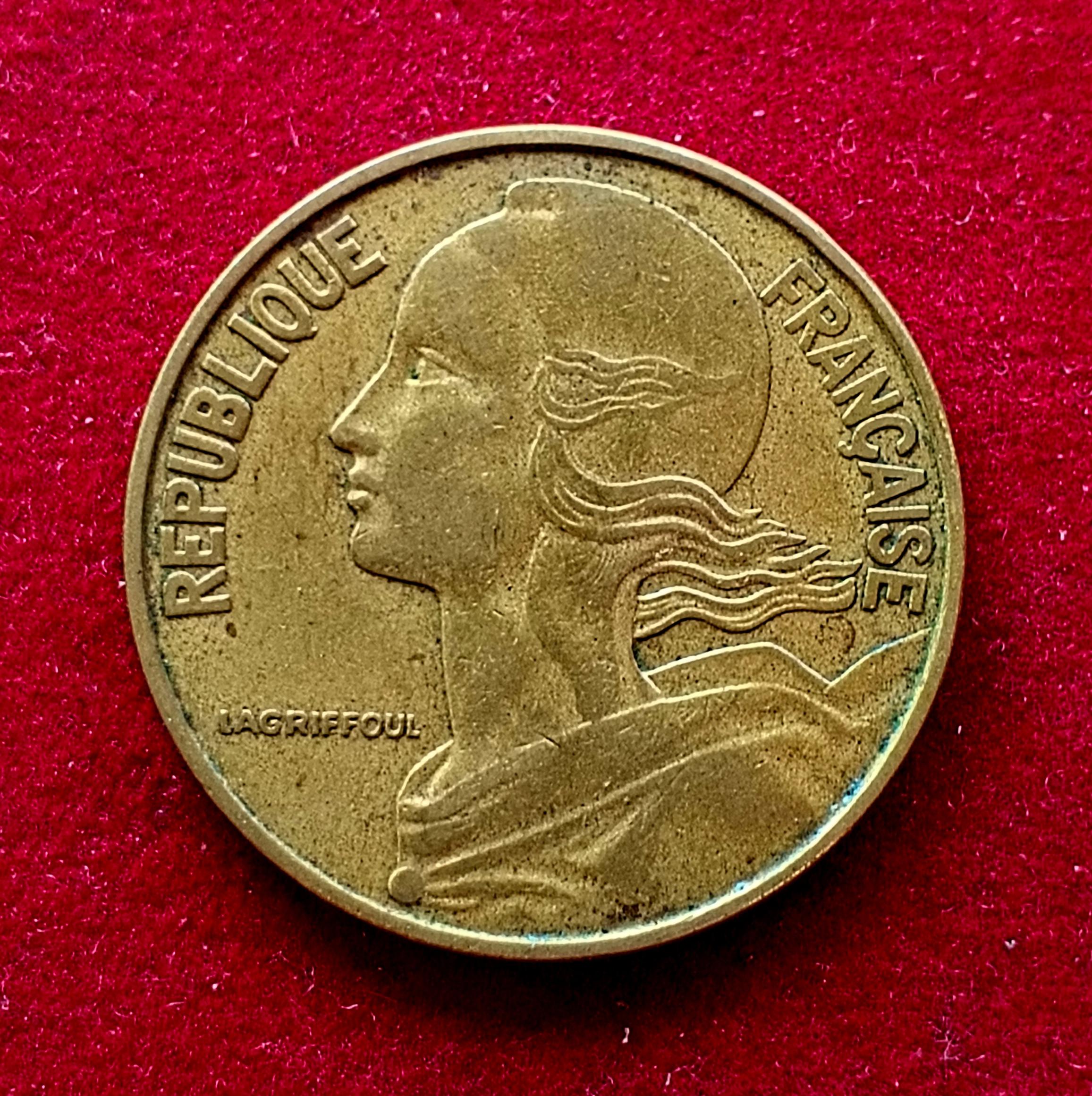 France 20 Centimes 1969 Coin