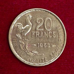 France 20 Francs 1953 Coin