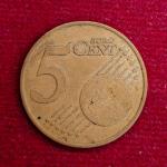 France 5 Euro Cent 1999 Coin