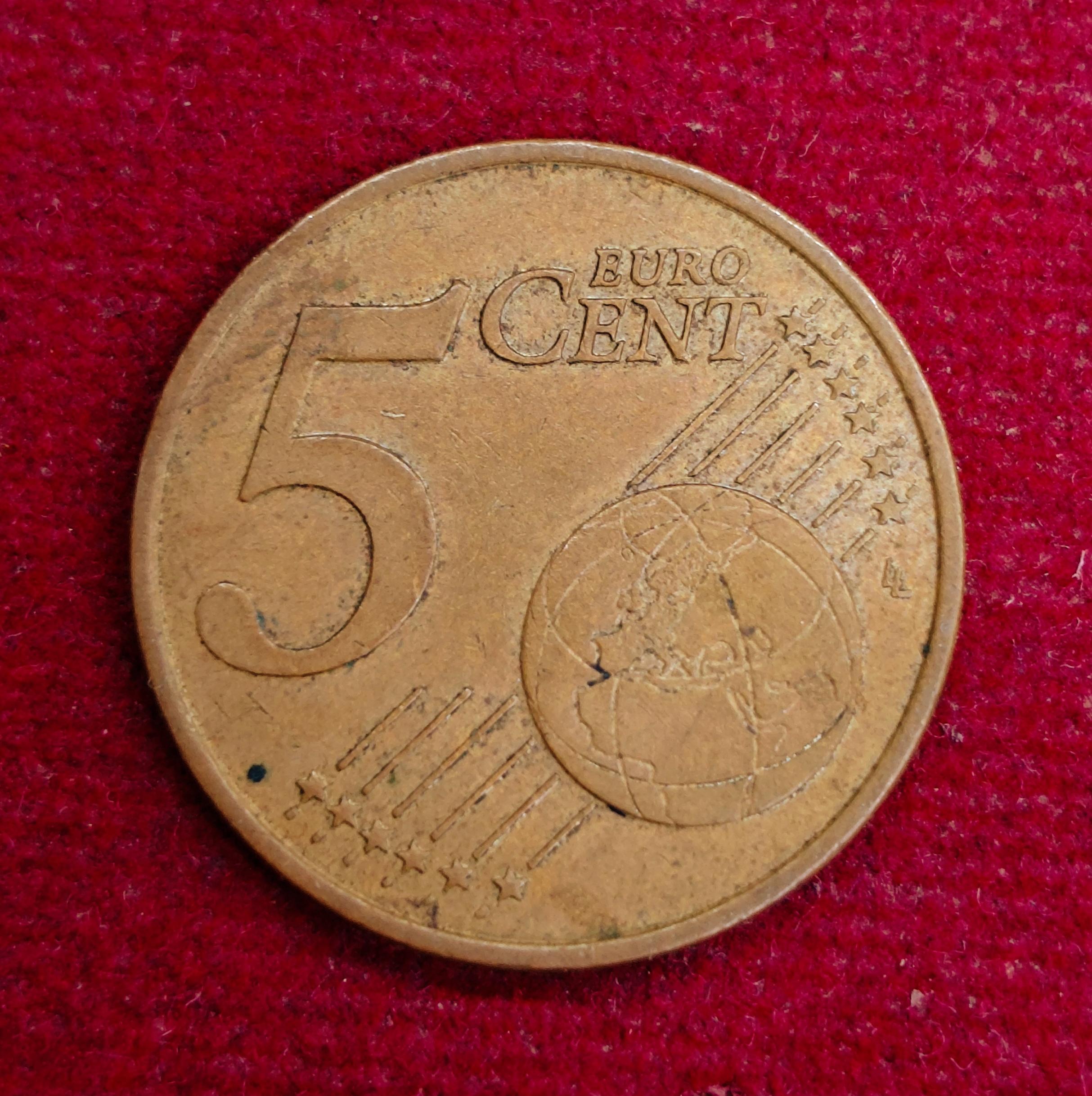 France 5 Euro Cent 1999 Coin