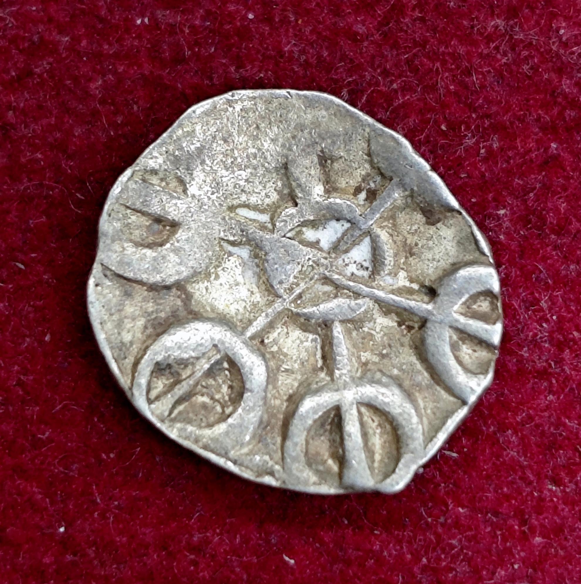 Gandhara Kingdom (Janapadas (pre-Mauryan) 1/8 Satamana - Gandhara Janapada Silver Coin