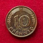 Germany 10 Pfennig 1950 Coin