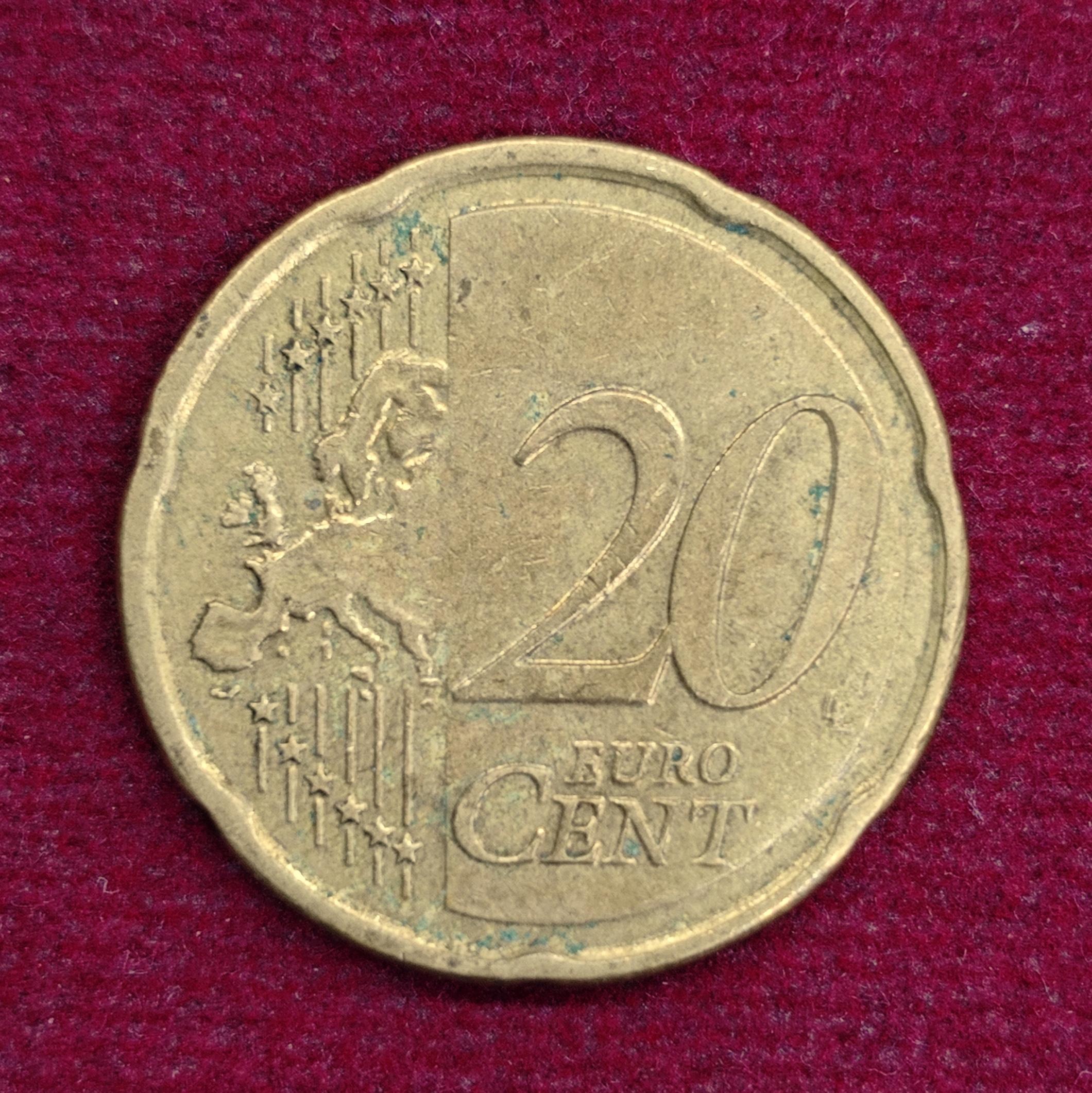 Greece 20 Euro Cent 2009 Coin