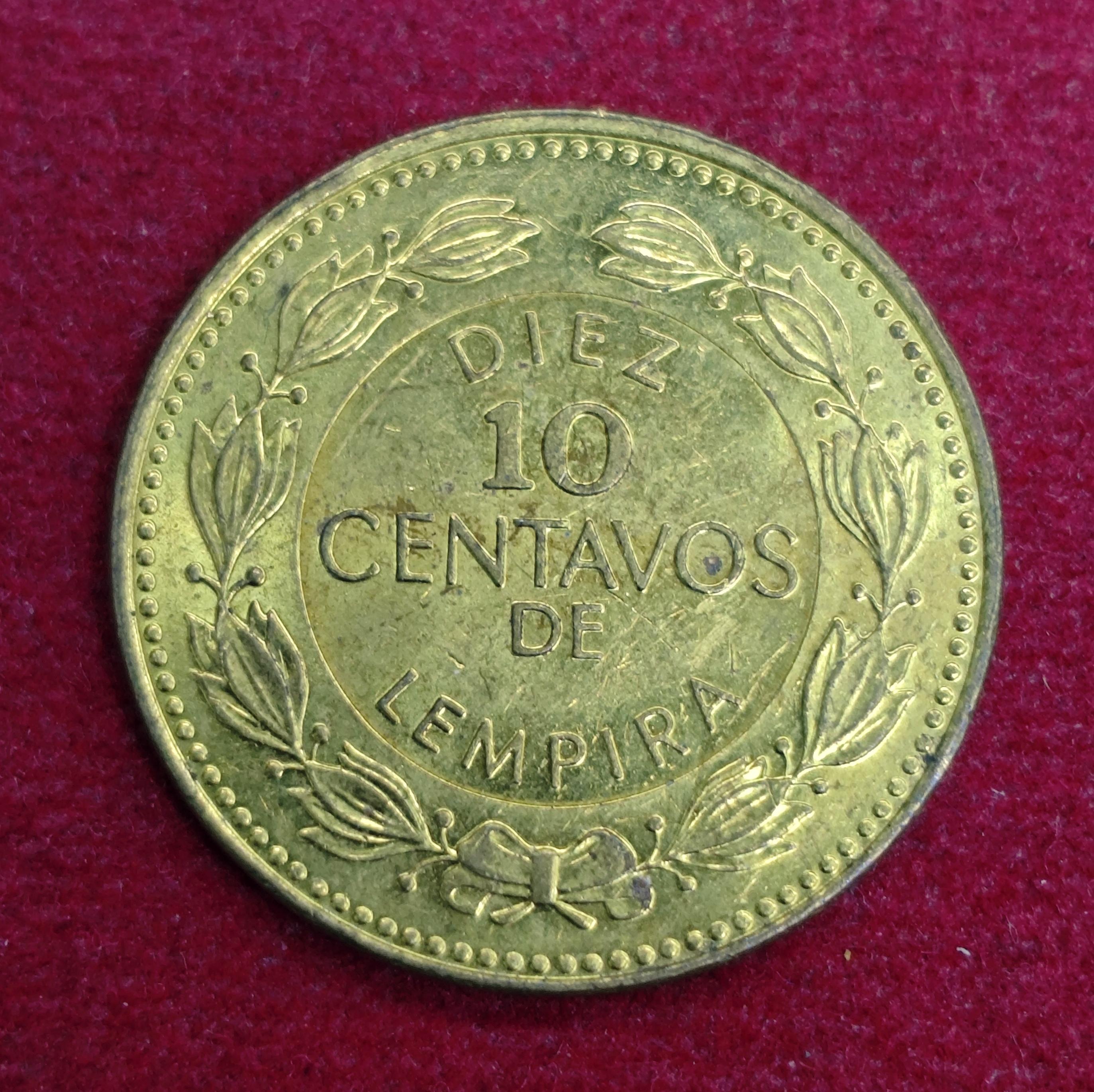 Honduras 10 Centavos 2003 Coin
