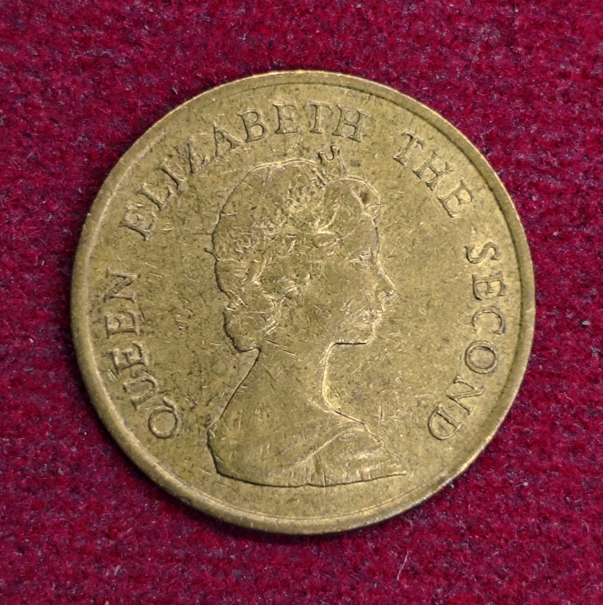 Hong Kong 10 Cents Elizabeth II 1984 Coin