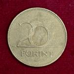Hungary 20 Forint 1995 Coin