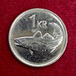 Iceland 1 Krona 2011 Coin