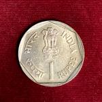 India 1 Rupee SAARC Year Commemorative 1990 Coin (Mumbai Mint)