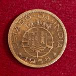 India Portuguese 10 Centavos 1958 Coin