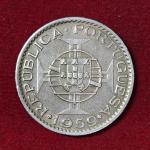 India Portuguese 3 Escudos 1959 Coin