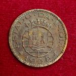India Portuguese 30 Centavos 1958 Coin