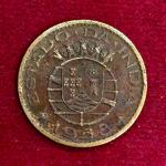 India Portuguese 30 Centavos 1958 Coin
