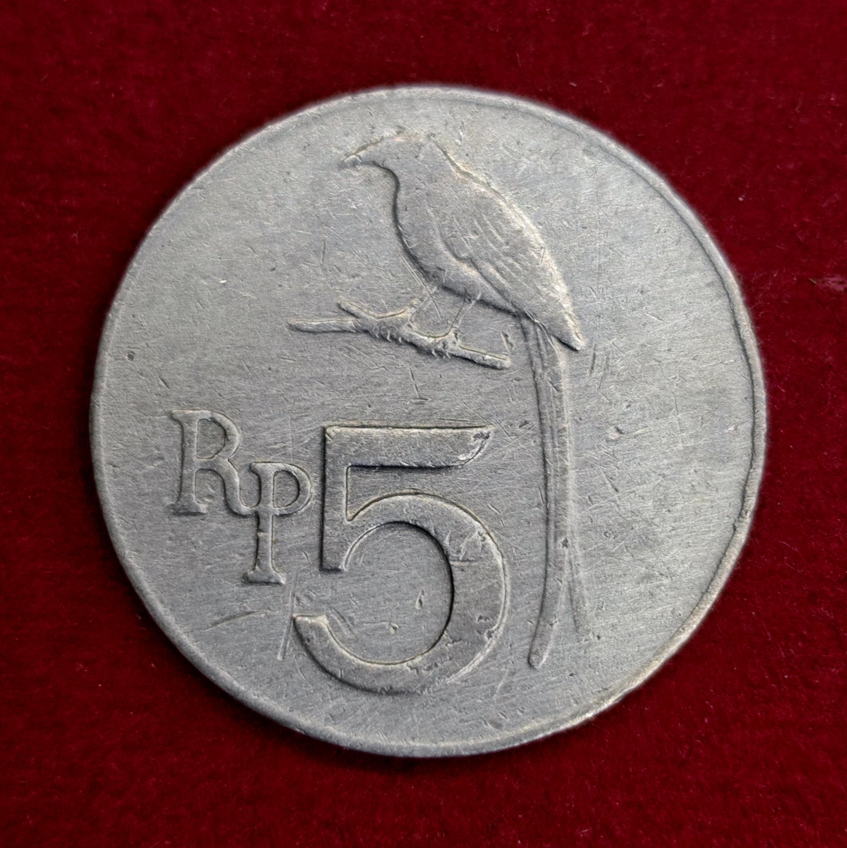 Indonesia 5 Rupiah 1970 Coin