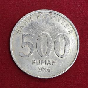 Indonesia 500 Rupiah 2016 Coin