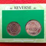 International Labour Organisation (ILO) World Of Work 1994 Commemorative UNC 2 Coins Set (Mumbai Mint)