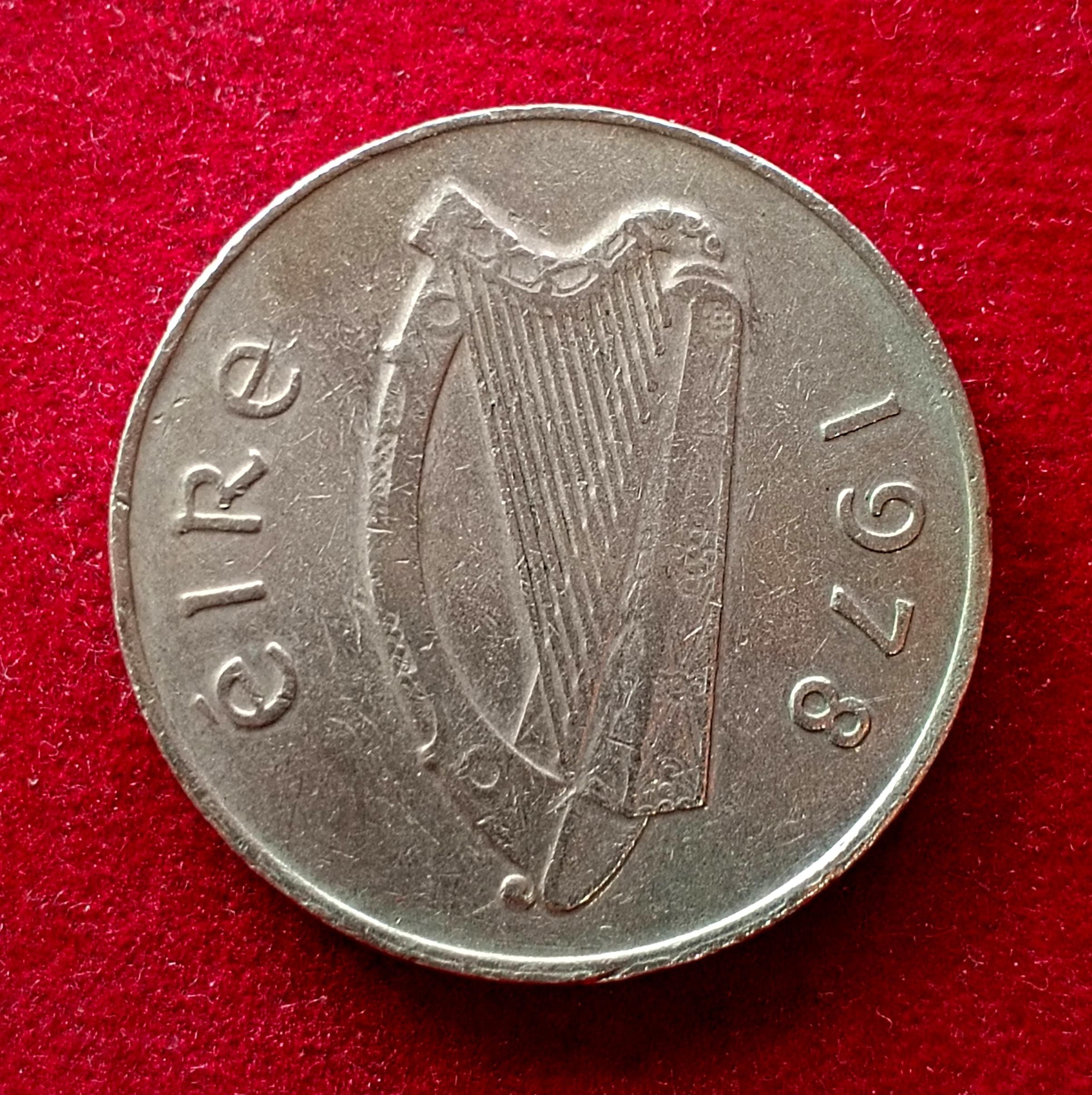 Ireland 10 Pence 1978 Coin