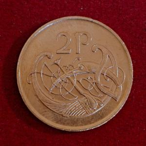 Ireland 2 Pence 1986 Coin