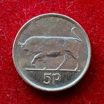 Ireland 5 Pence 1992 Coin