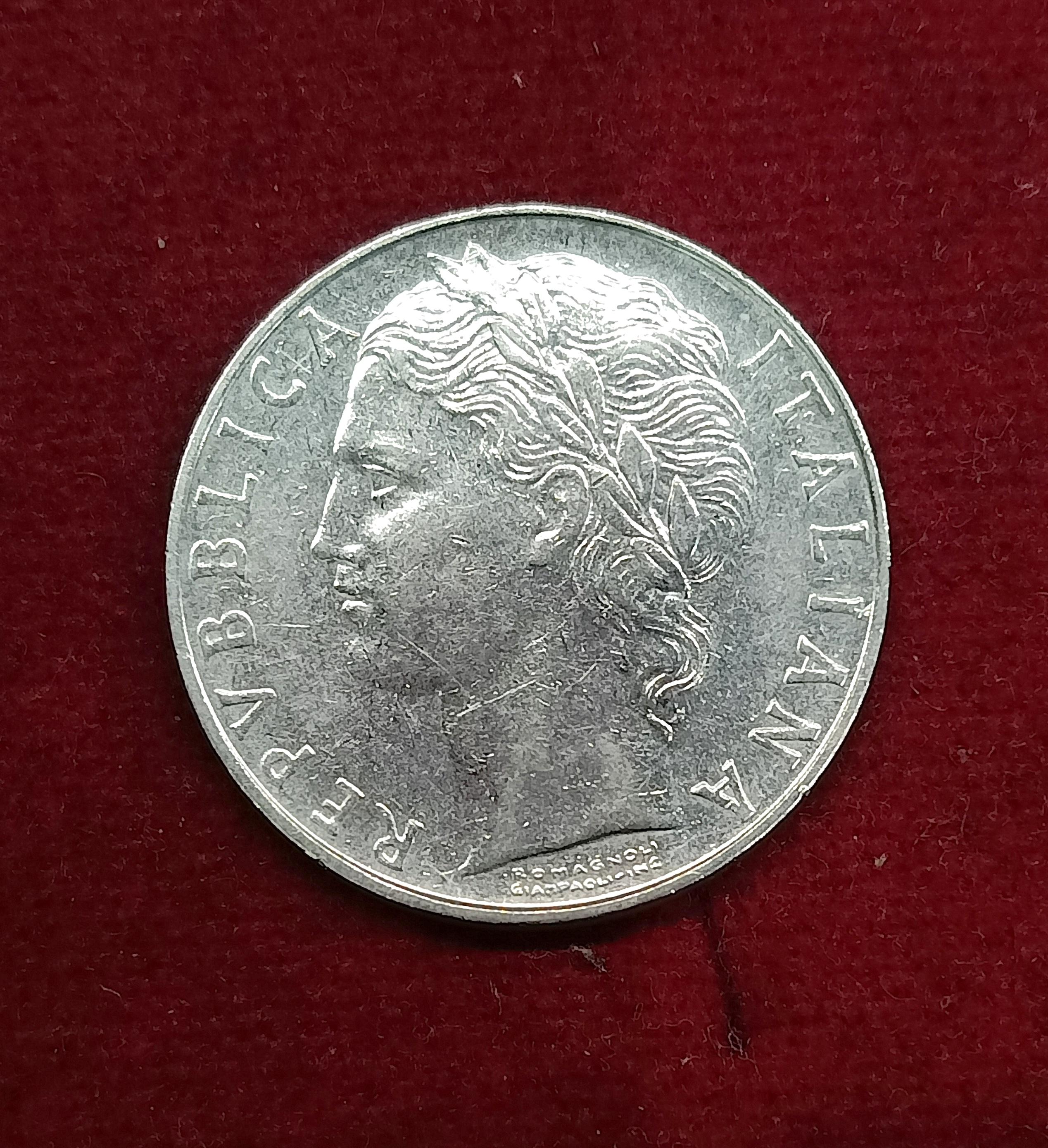 Italy 100 Lire 1975 Coin