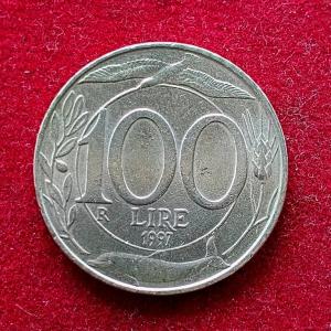 Italy 100 Lire 1997 Coin