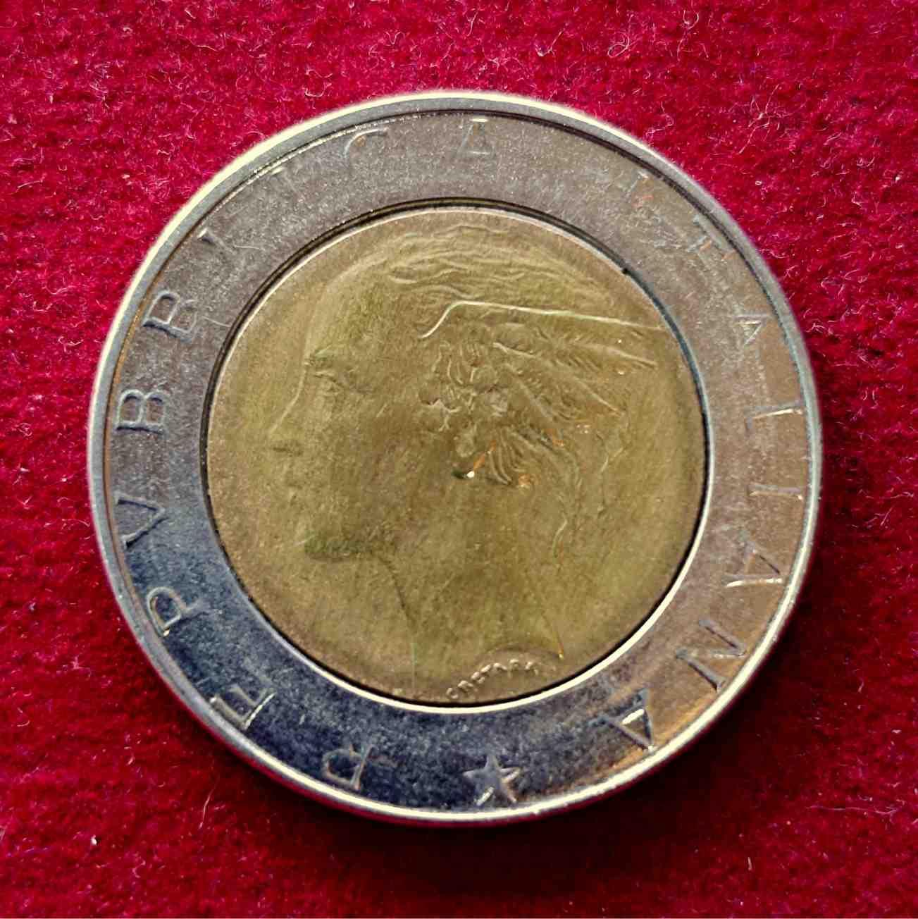 Italy 500 Lire 1986 Coin