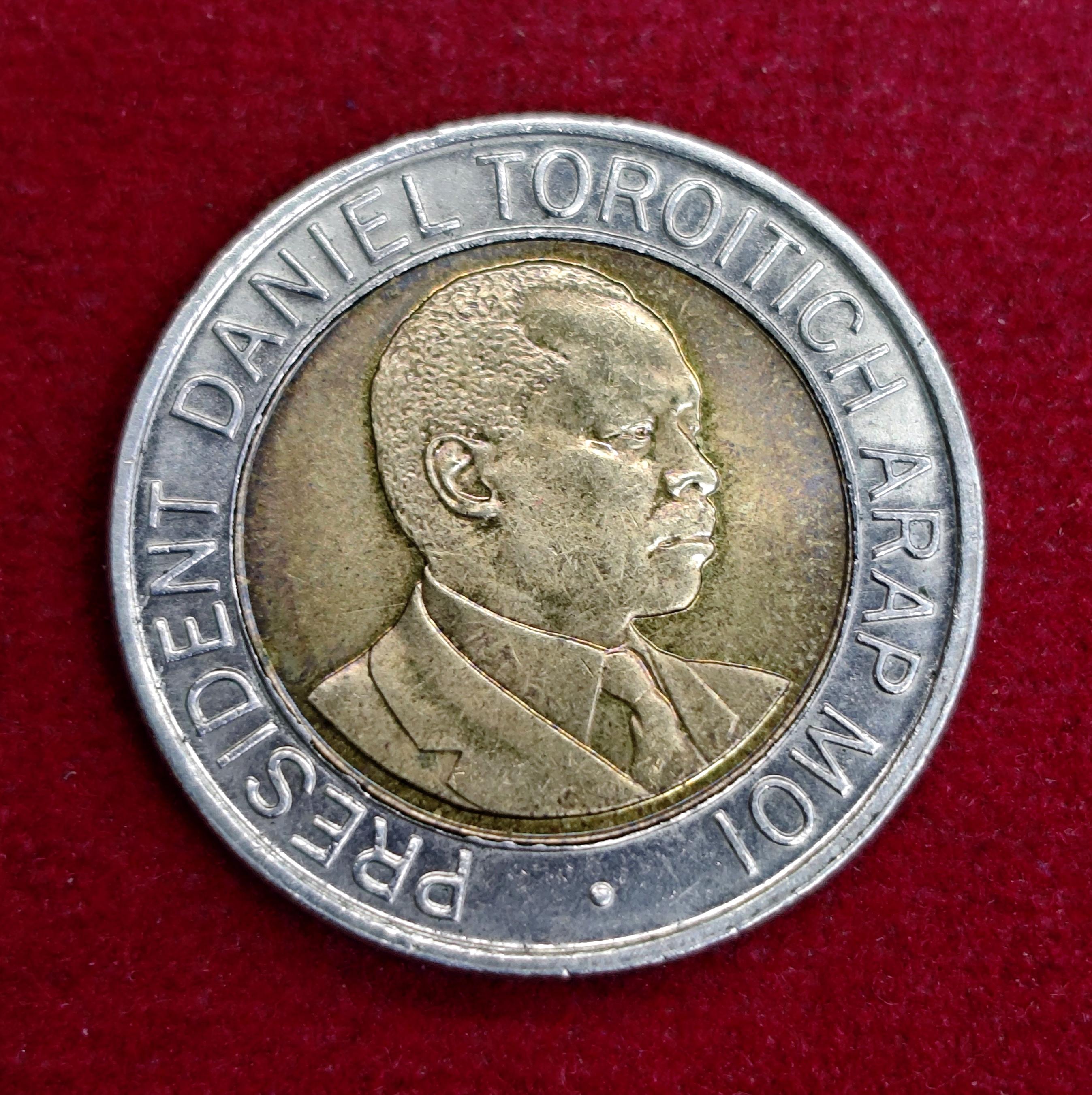 Kenya 20 Shillings 1998  Coin