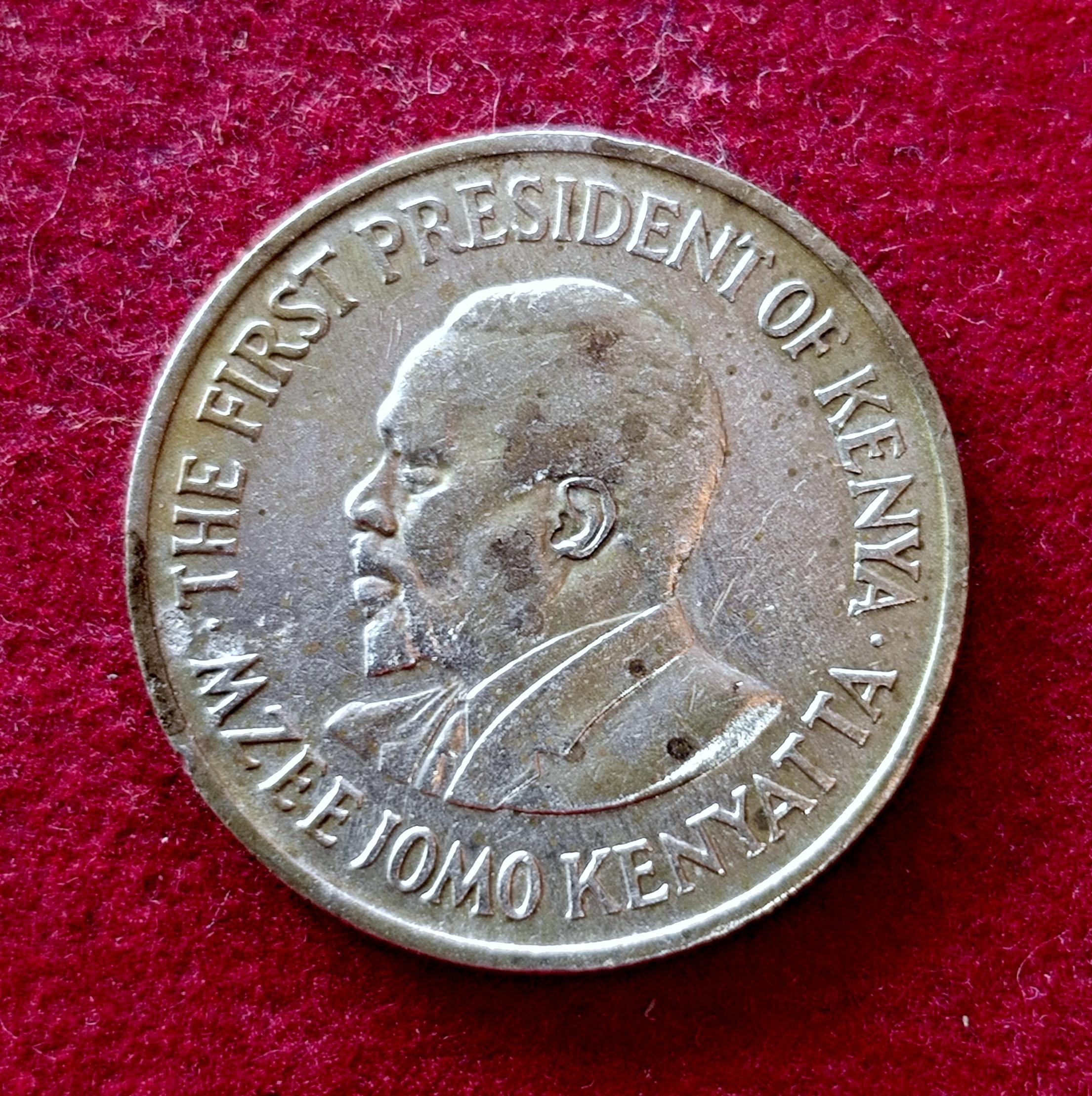 Kenya 50 Cents 1971 Coin