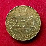 Lebanon 250 Livres 2003 Coin