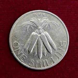 Malawi 1 Shilling 1964 Coin