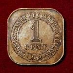 Malaya 1 Cent - George VI 1941 Coin