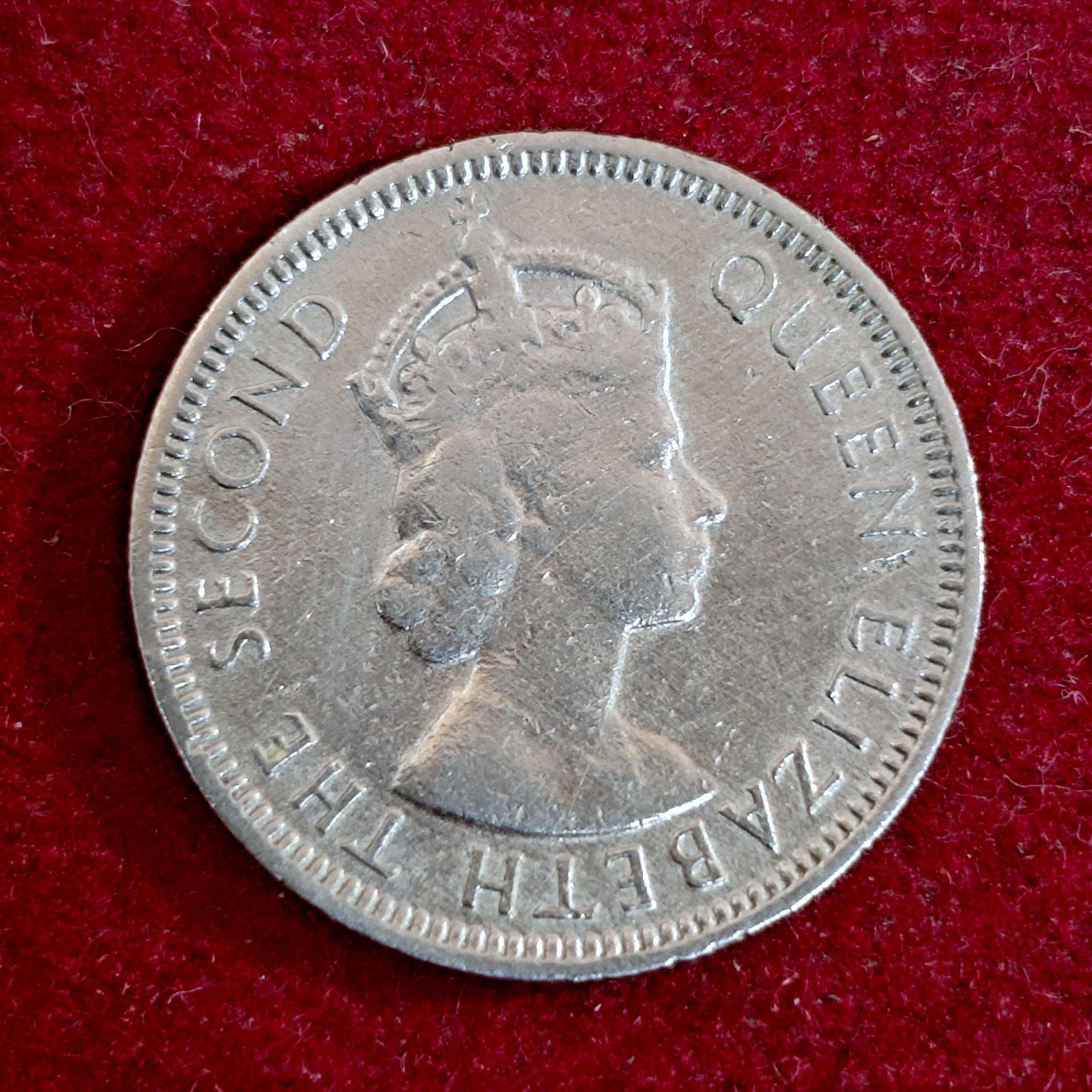 Malaya and British Borneo 10 Cents - Elizabeth II 1953 Coin
