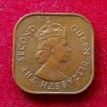Malaya and British Borneo (Malaysia) 1 Cent Elizabeth II 1961 Coin