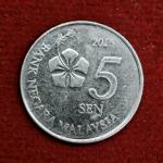 Malaysia 5 Sen 2015 Coin