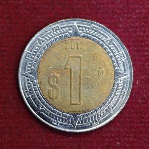 Mexico 1 Peso 2012 Coin