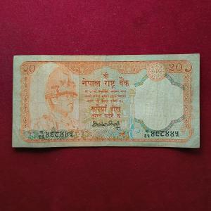 Nepal 20 Rupees 2020 Mt. Everest Note