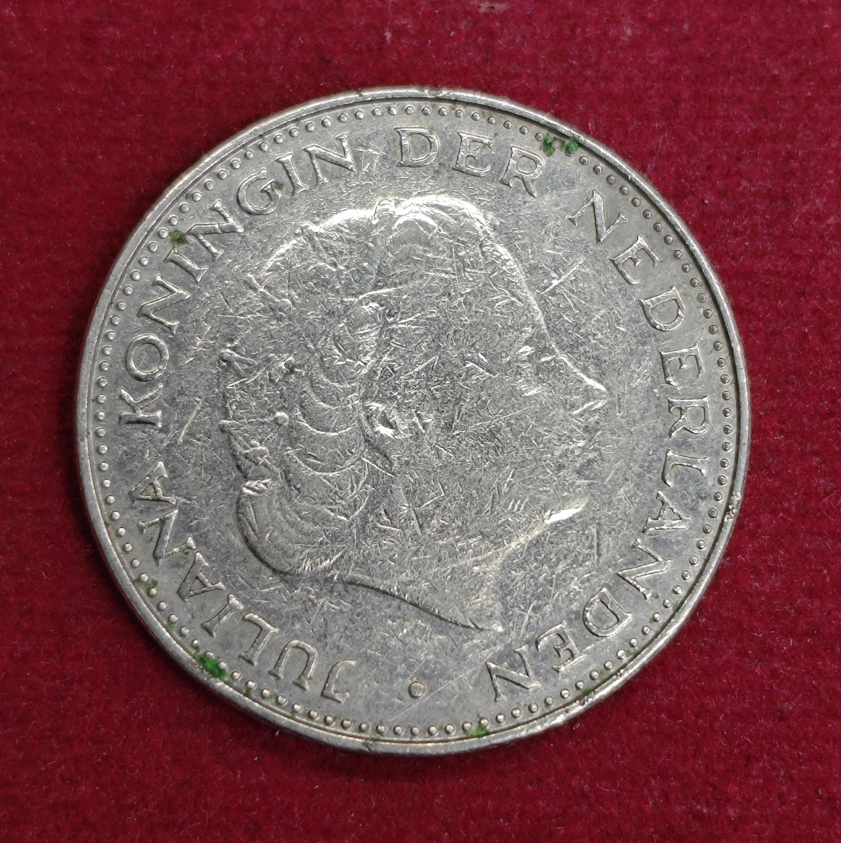Netherlands 2½ Gulden – Juliana 1969 Coin
