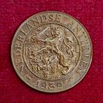Netherlands Antilles (Dutch Caribbean) 2½ Cents 1959 Coin