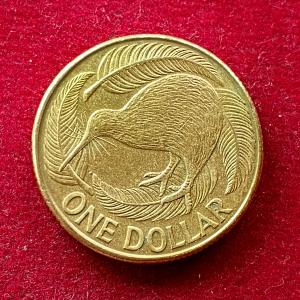 New Zealand 1 Dollar - Elizabeth II 1990 Coin